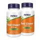Now Foods Red Clover 375 mg Vörös here menopauza segítség 2x1 doboz DUO pack 2x100 db csomagban olcsóbb!