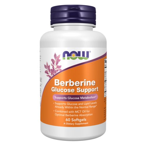 Now Foods Berberine Glucose Support 60 db lágyzselatin kapszula