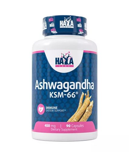 Haya Labs - Ashwagandha KSM-66 450mg / 90 kapszula 