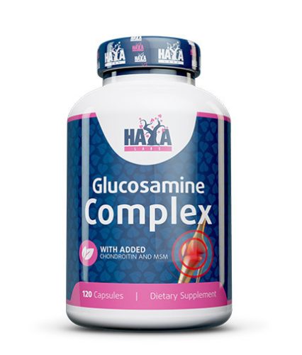 Haya Labs Glucosamine Chondroitin & MSM Complex 120 kapszula 