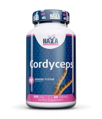 Haya Labs Cordyceps 500mg 60 tabletta Hernyó lepkefű