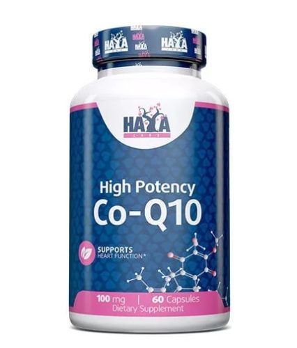 Haya Labs - High Potency Co - Q10 100mg. / 60 vcaps 