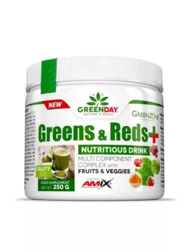 AMIX Nutrition - GreenDay® Greens & Reds + Fruity 250g por