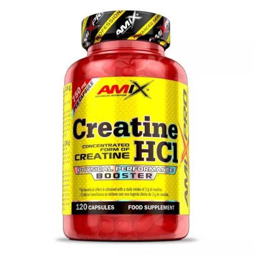 Amix Creatin HCL - Kreatin Hidroklorid - 120 vegán kapszula