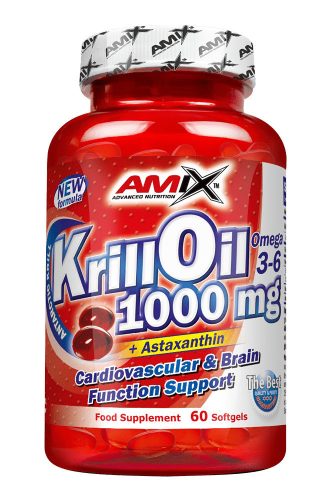 AMIX Nutrition Krill Oil 1000mg 60 lágykapszula