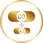 D3-vitamin + K2