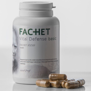 Dr Fachet Gyógygomba Vital Defense BASIC Eredeti kapszula 120 db