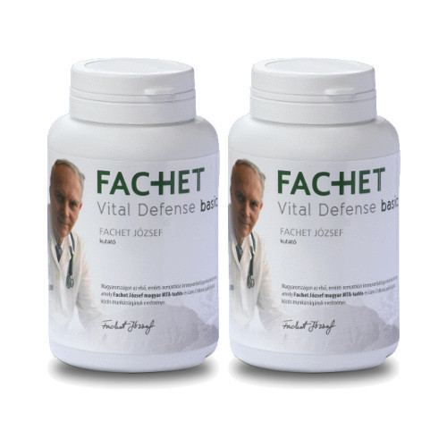 Dr Fachet Gyógygomba Vital Defense BASIC 2x120db DUO Pack 
