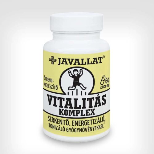 Javallat Vitalitás Komplex étrend-kiegészítő gyógynövénykapszula - 60 db