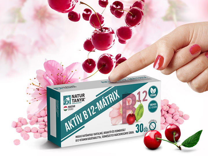 AKTÍV B12-MÁTRIX - kétféle aktív B12-vitamin