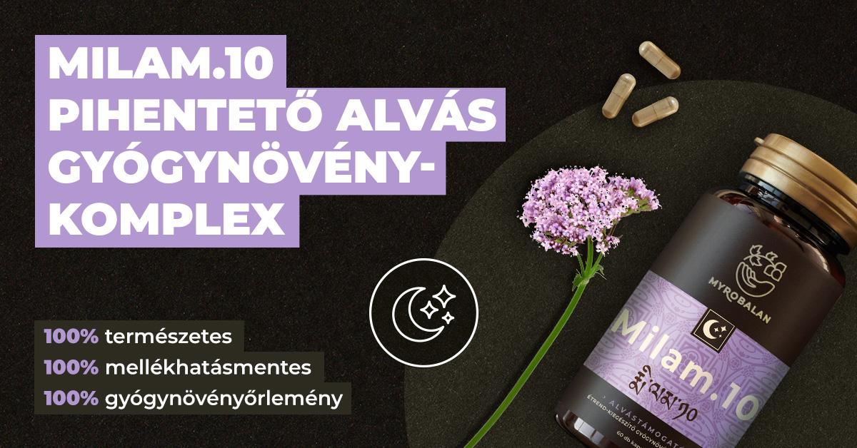 Természetes altató gyógynövényekkel, tejmentes, gluténmentes, vegán